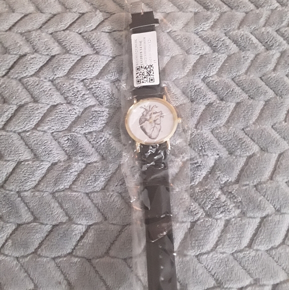 Unisex Anatomical Heart Watch Tell Tale Heart - Picture 3 of 4